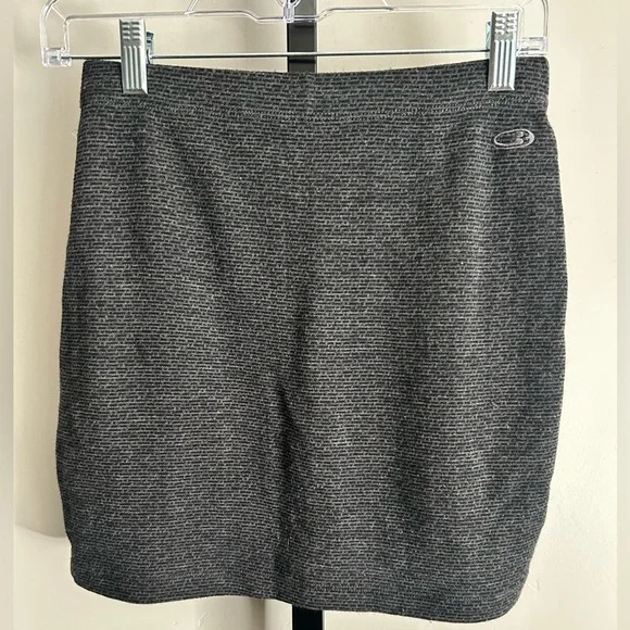 Icebreaker Merino Wool Charcoal Pencil Skirt - Picture 2 of 4